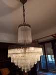Candeeiro de semi lustre de teto
