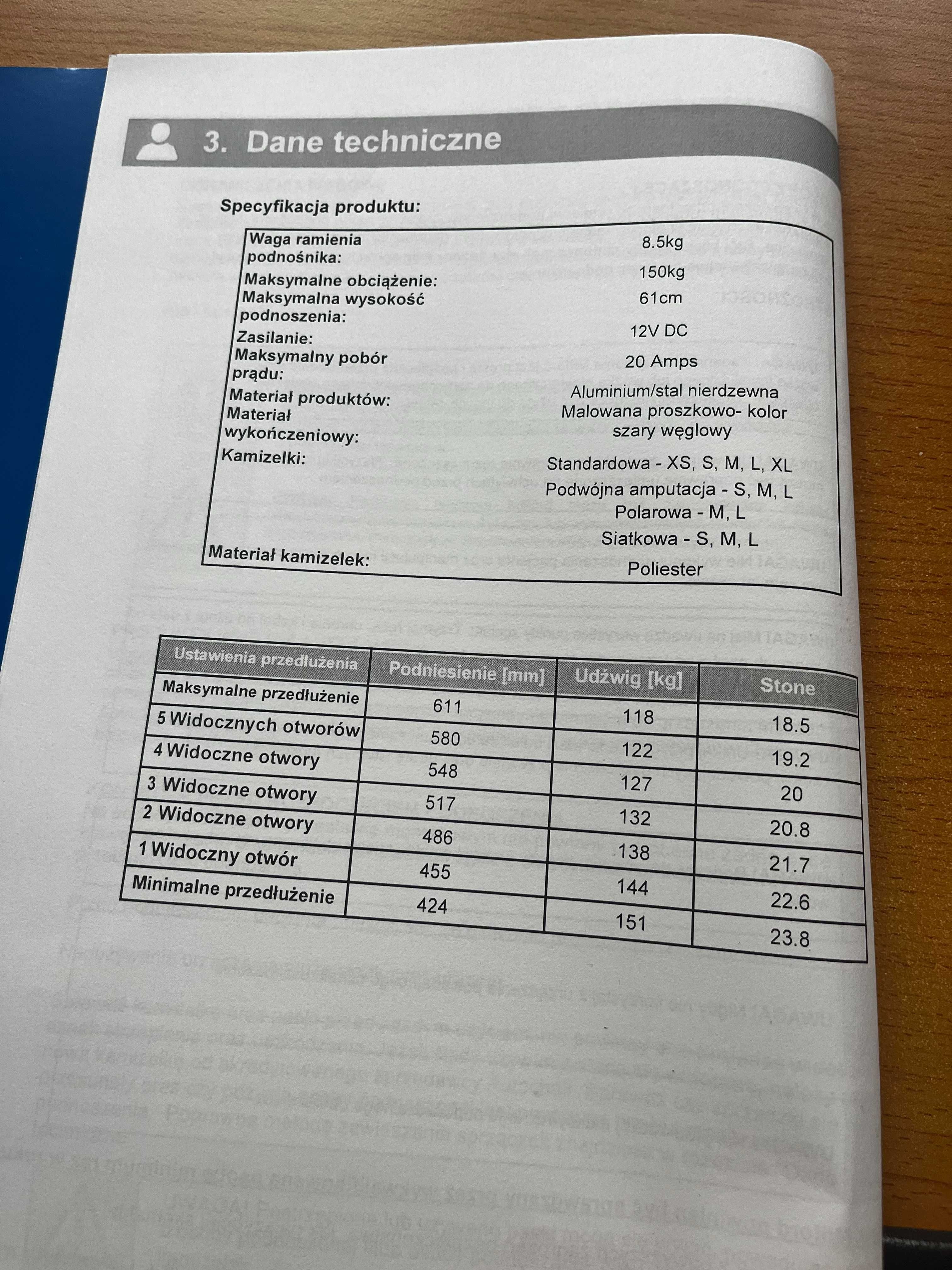Podnośnik dla osoby niepełnosprawnej Smart Transfer Milford