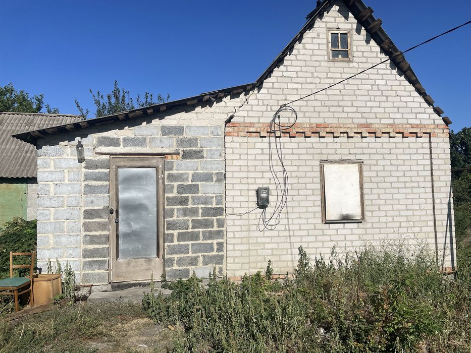 Будинок з гаражем та господарськими приміщенями, велика ділянка.