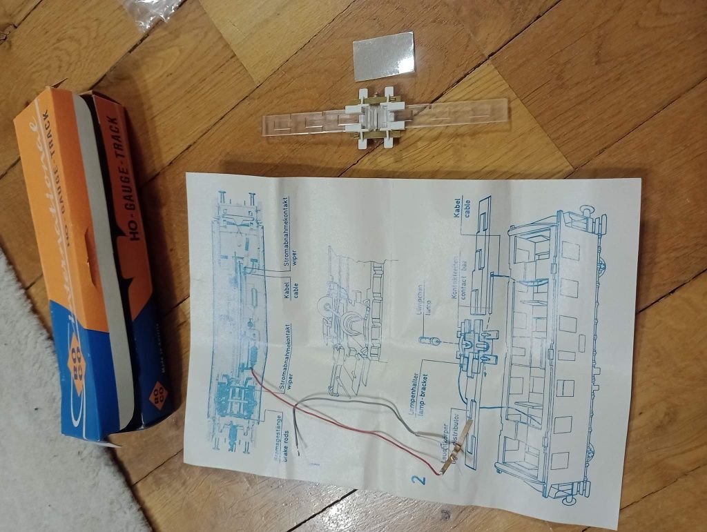 Roco Zestaw do oświetlania wagonów h0 1:87