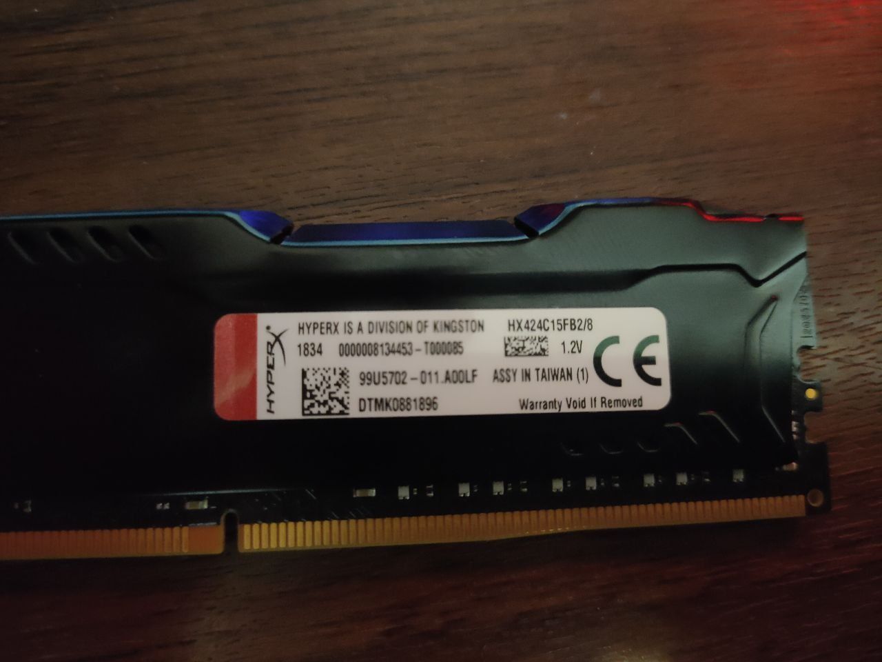 Kingston HyperX Fury DDR4 8GB