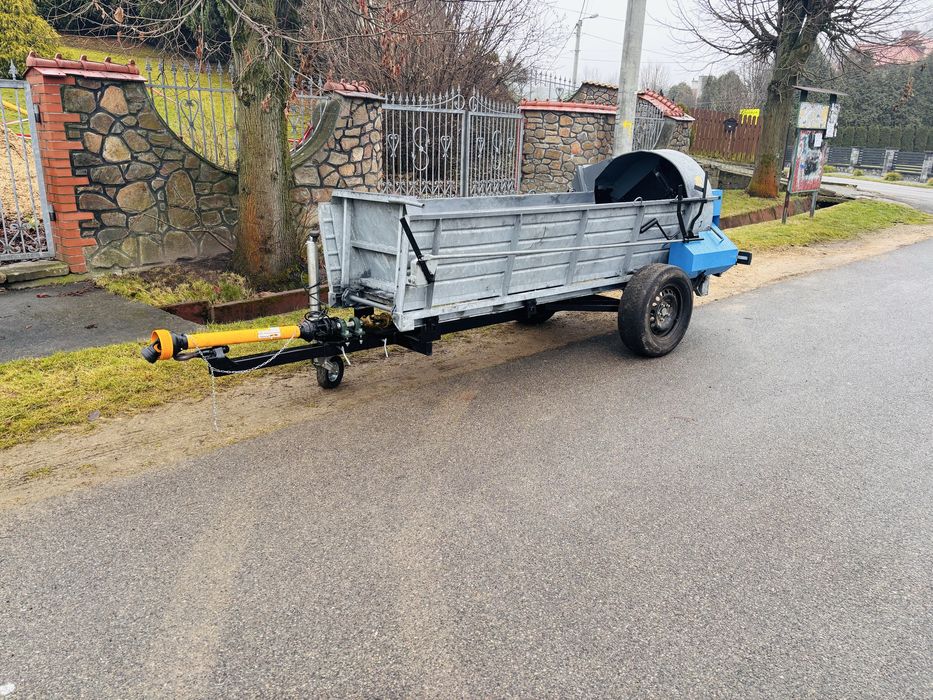 Rozrzurnik gorski boczny sadowniczy do mini ciagnika jak nowy