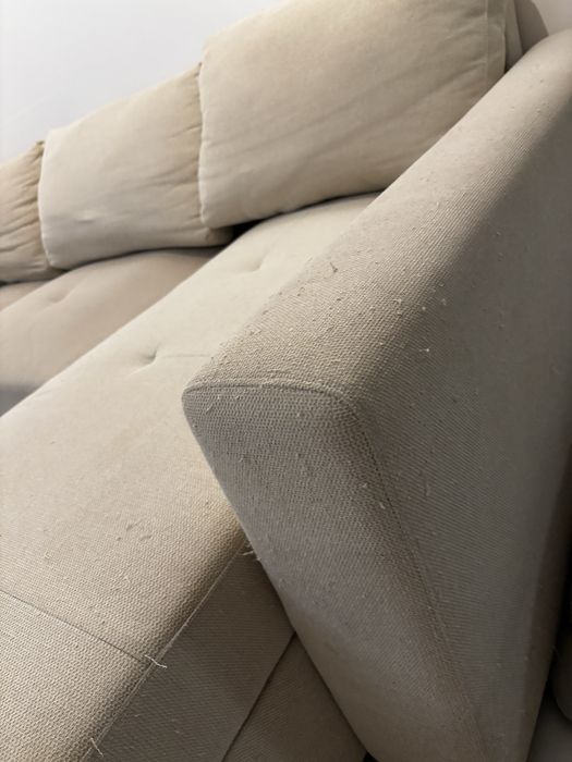 Sofá Cama 3 lugares com chaise longue