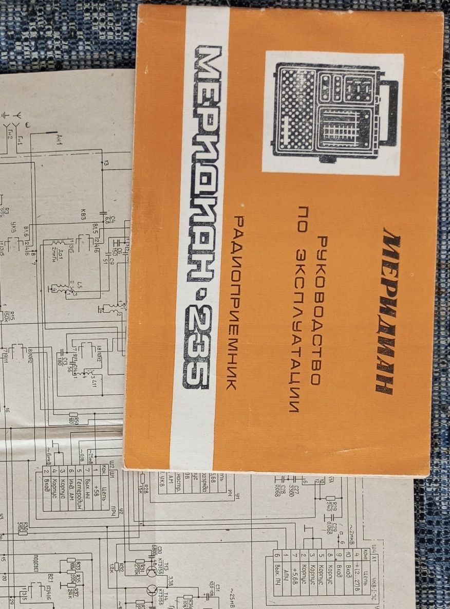 Инструкции VEF Sigma,Вега 320,Томь 401,Меридиан 235,Юность405,Каспий11