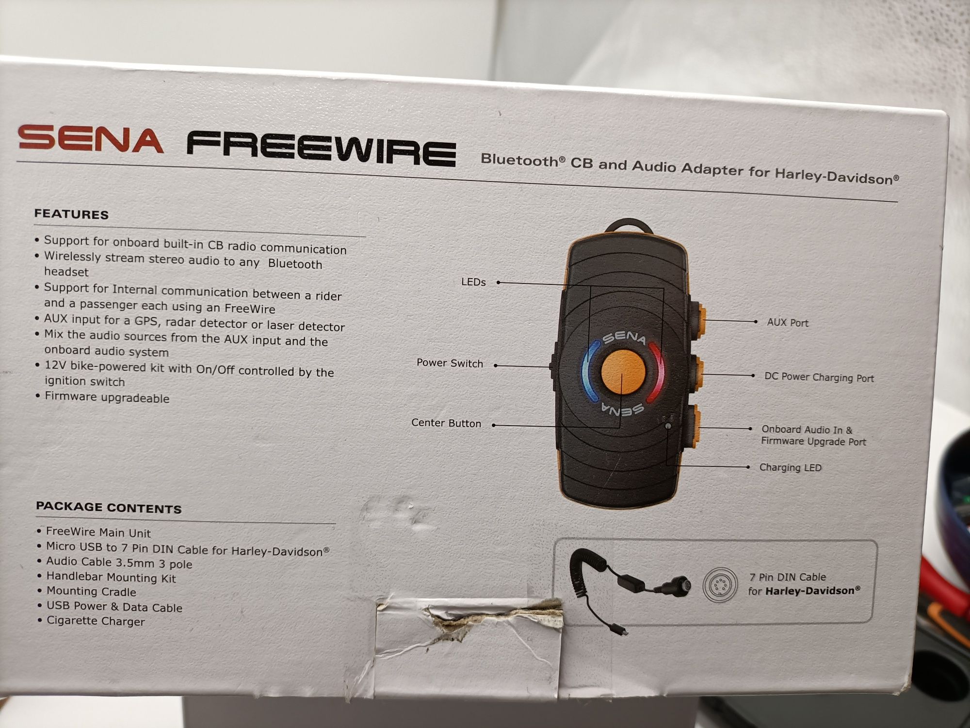 Sena FreeWire, Bluetooth CB i adapter audio