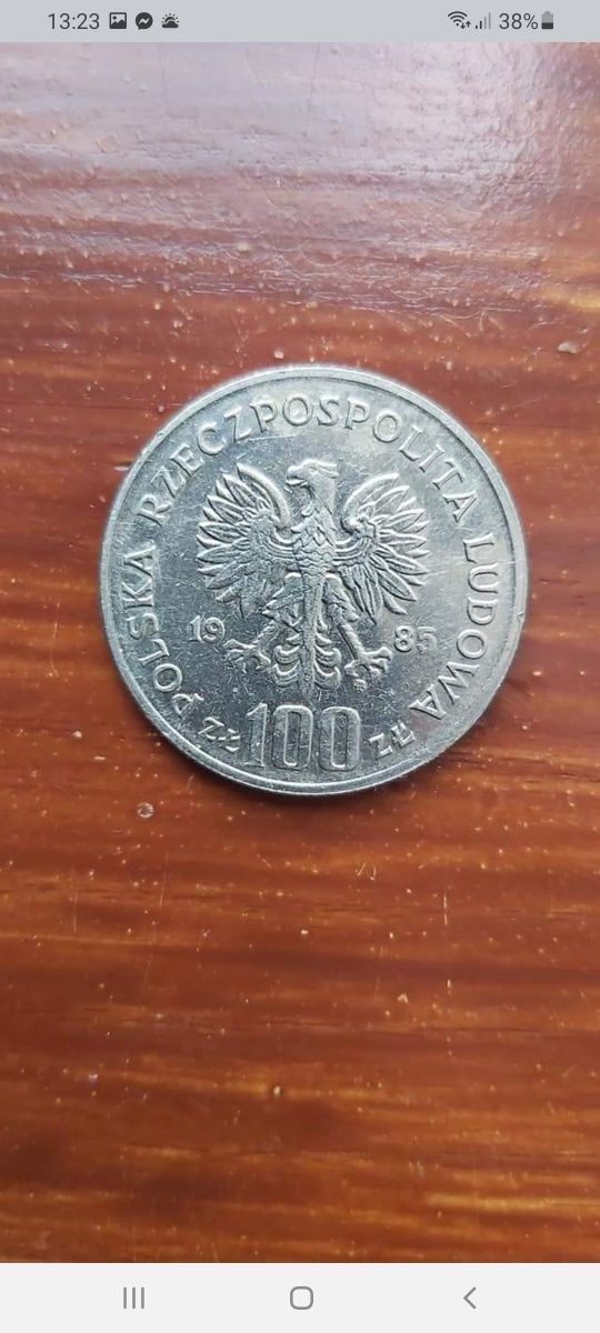 Moneta PRL 100zł