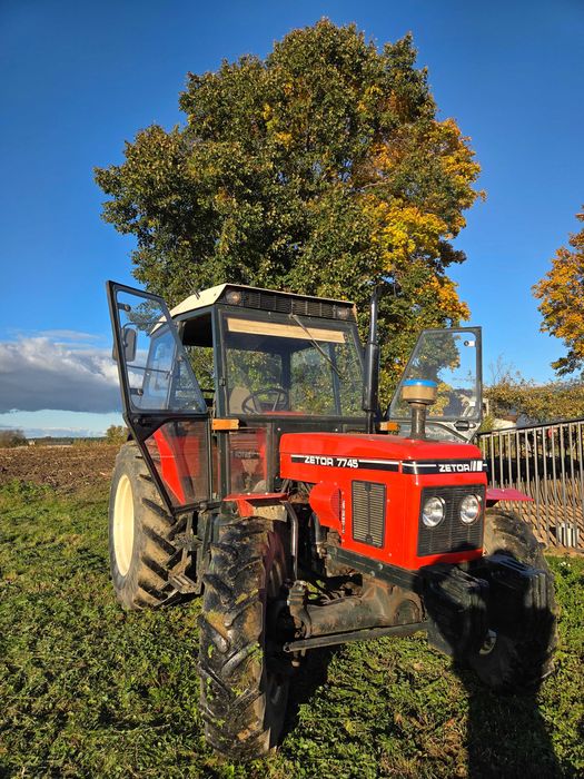 Zetor 7745 rewers, orbitrol nie  ursus, massey ferguson, case 7245