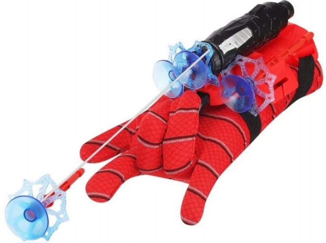 Nowa rękawica spidermana z wyrzutnią na strzałki