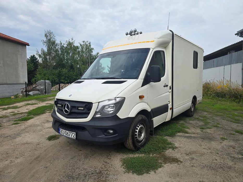 Mercedes-Benz SPRINTER 319 CDI  Mercedes Sprinter 319 CDI 3.0D 190KM Kamper Koniowóz Autolaweta