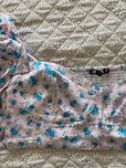 Top acetinado zara