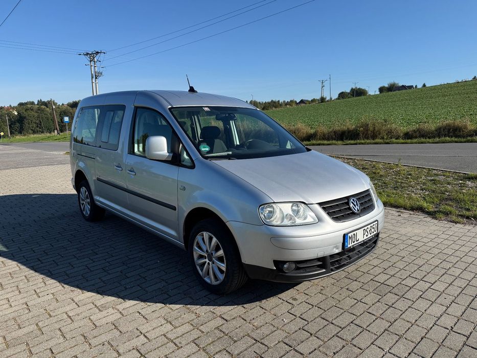Volkswagen Caddy 1 WŁ 4x4 7 Miejsc Long !