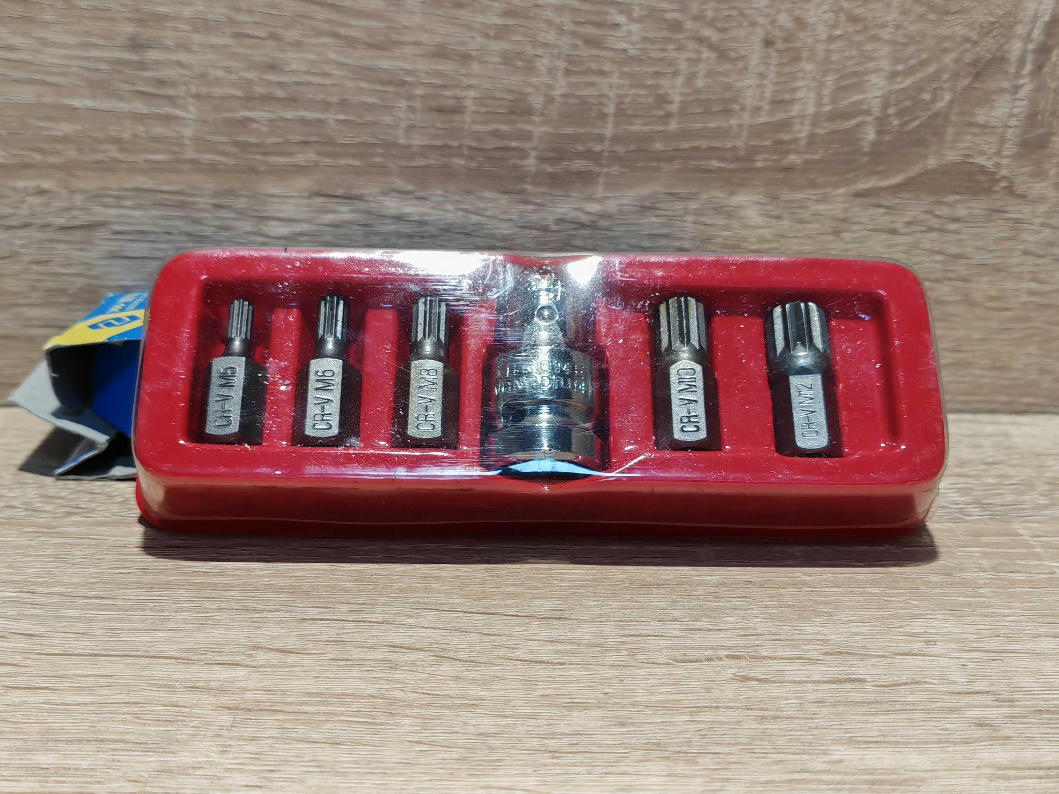 Zestaw Vorel 66760 klucze SPLINE m5-m12