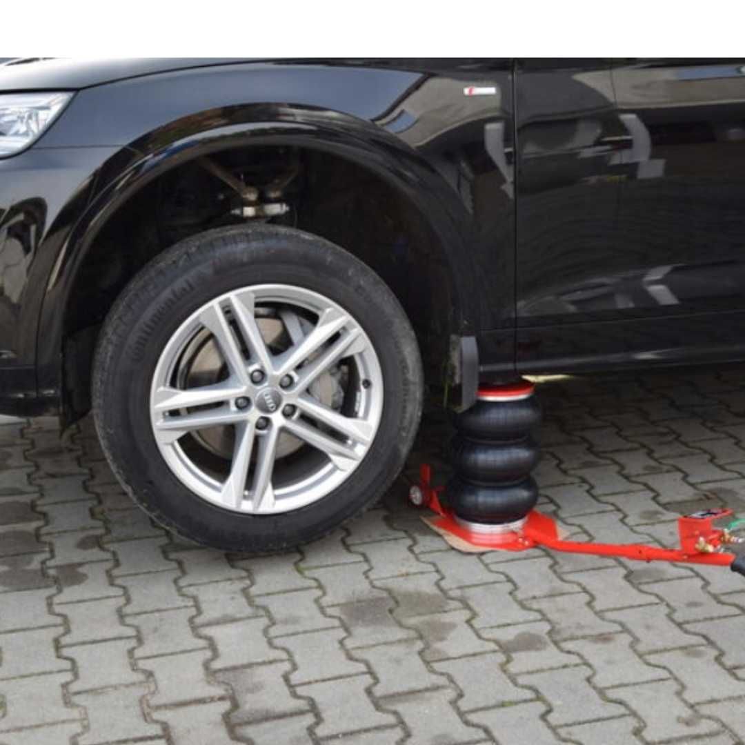 Podnośnik Samochodowy Pneumatyczny Bałwanek 3.5 T Lewarek Gwarancja FV