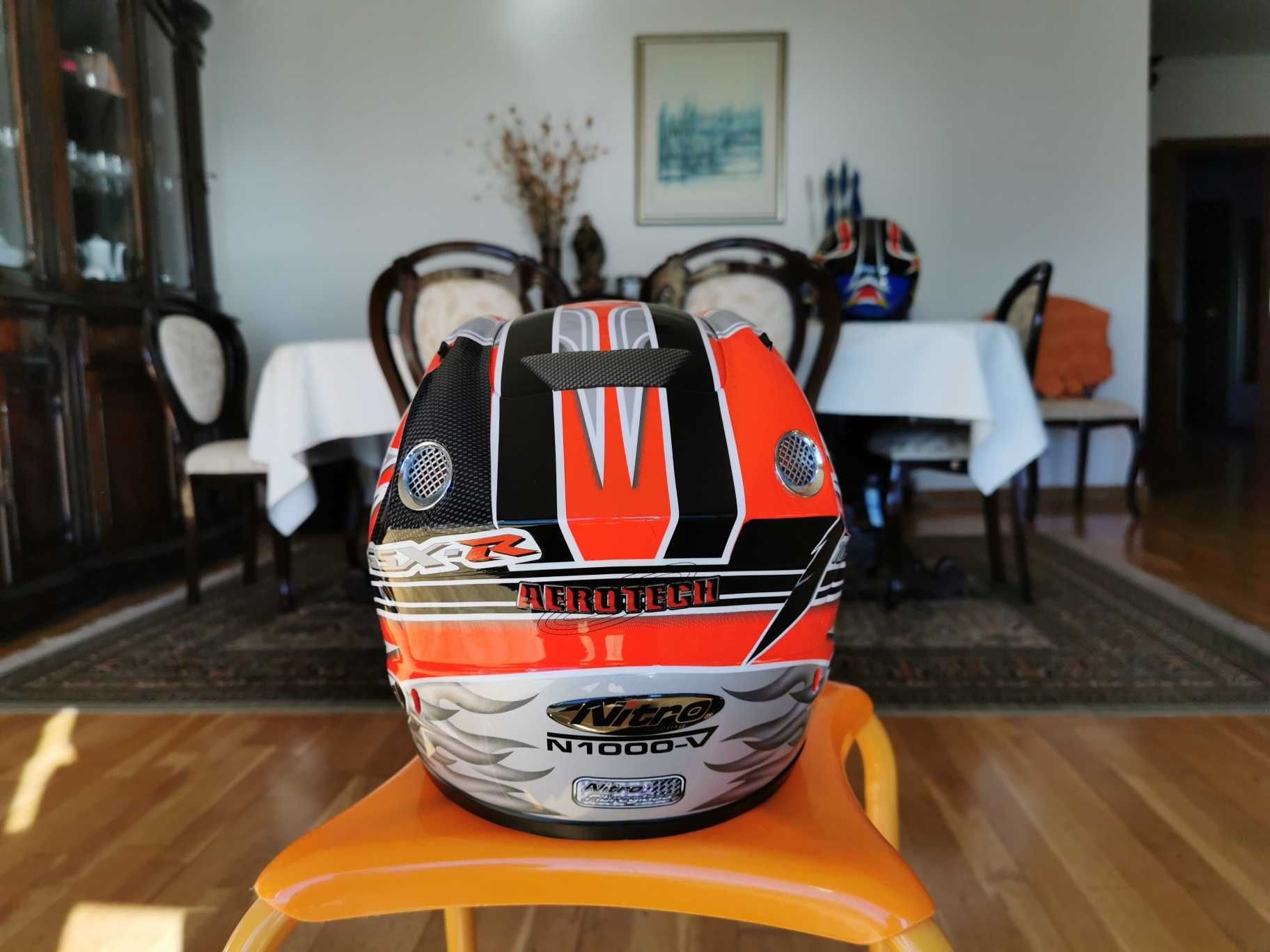 Capacete " Nitro-Réplica " - Suzuki GSXR