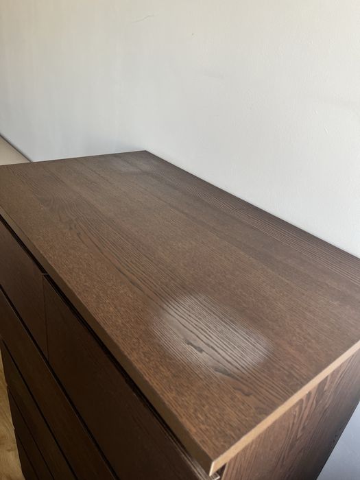 IKEA MALM komoda 6 szuflad 80x123 cm