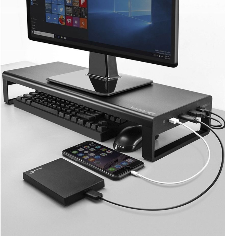 Podstawka pod monitor Vaydeer STAND POWER 4xUSB 200122