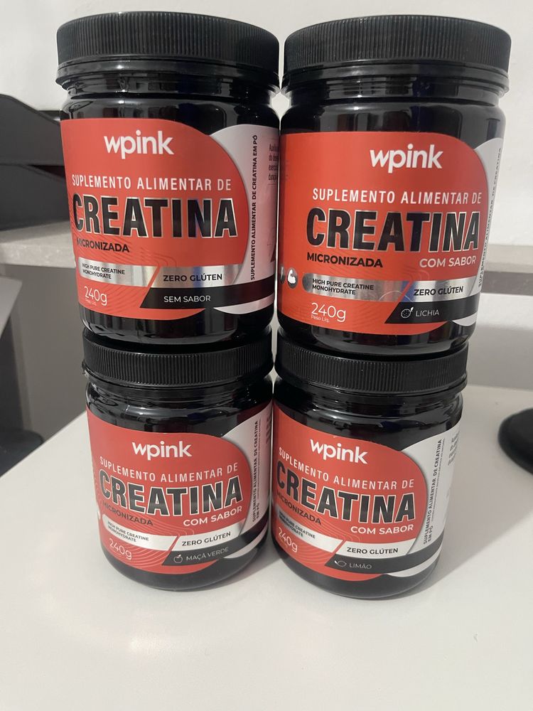 Kit com 4 creatinas Wpink/ wepink
