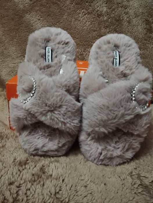 Пушистые тапочки