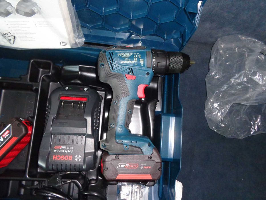 Wiertarko-wkrętarka Bosch GSR 18V-50 L-box136 2x5Ah