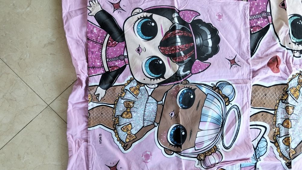 Pościel poszwa na kołdrę i poduszkę Lol