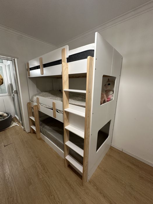 Beliche 3 camas Vertbaudet (como novo)