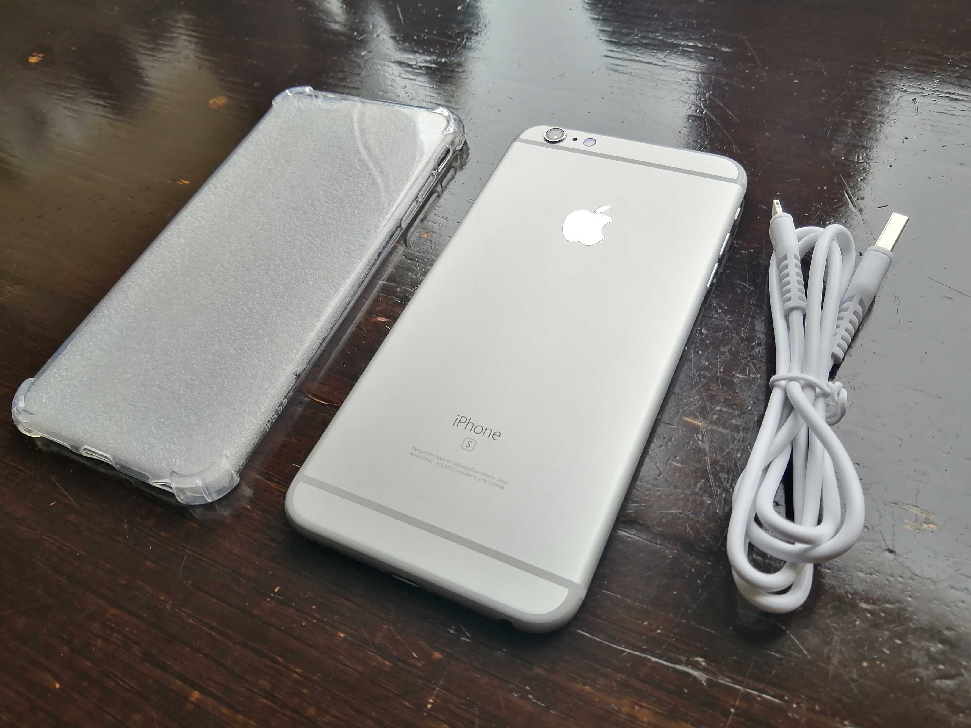 iPhone 6s Plus silver 32Gb був у використанні ідеальний стан