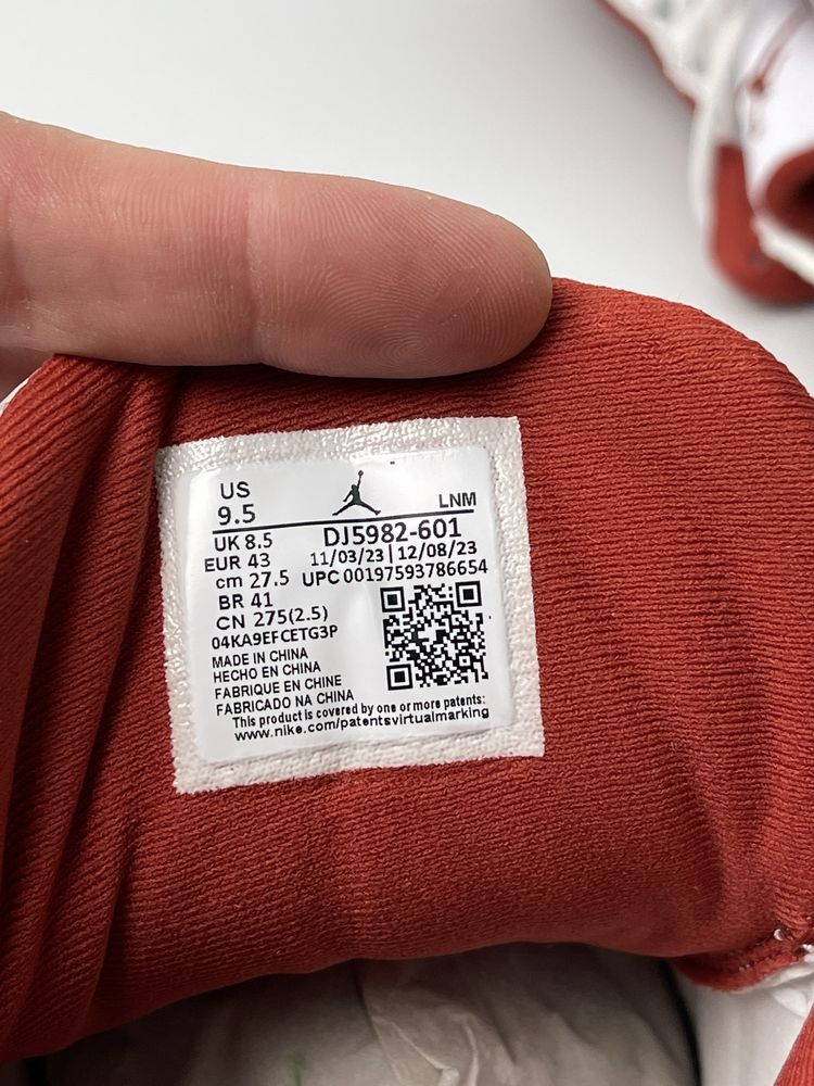 Оригинал Nike Air Jordan 13 Retro Dune Red (DJ5982 601) найк джордан
