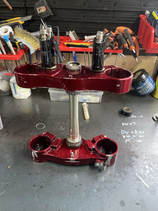 Półki zawieszenia tuning honda crf 250