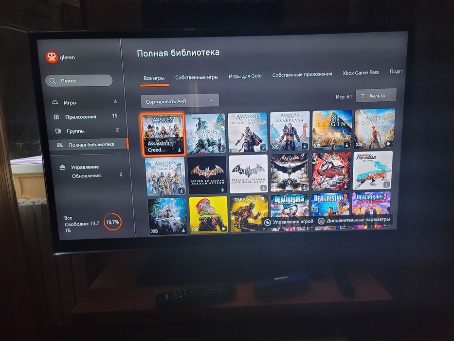 xbox series s + аккаунт 55 купленых игр