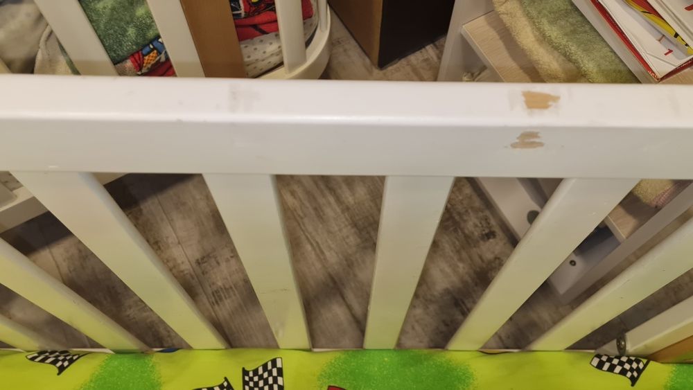 Дитяче ліжко Монако ТМ Верес 2 шт бу для двійнят, маятники,  матраси