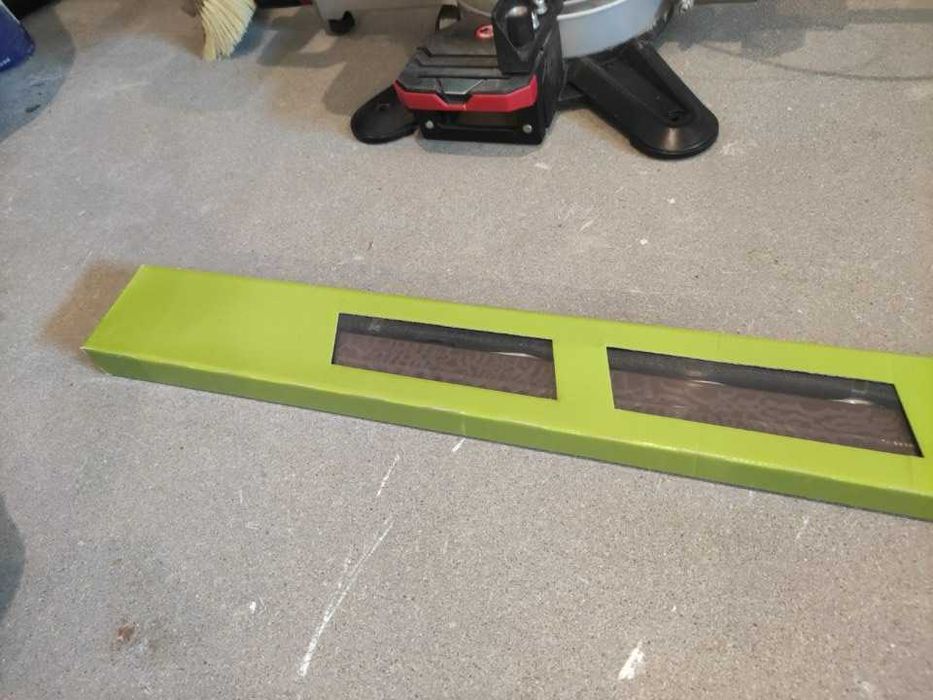 Moskitiera drzwiowa aluminiowa 100x215 brąz do własnego złożenia