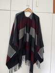 Poncho salik chusta w paski Dorothy perkins