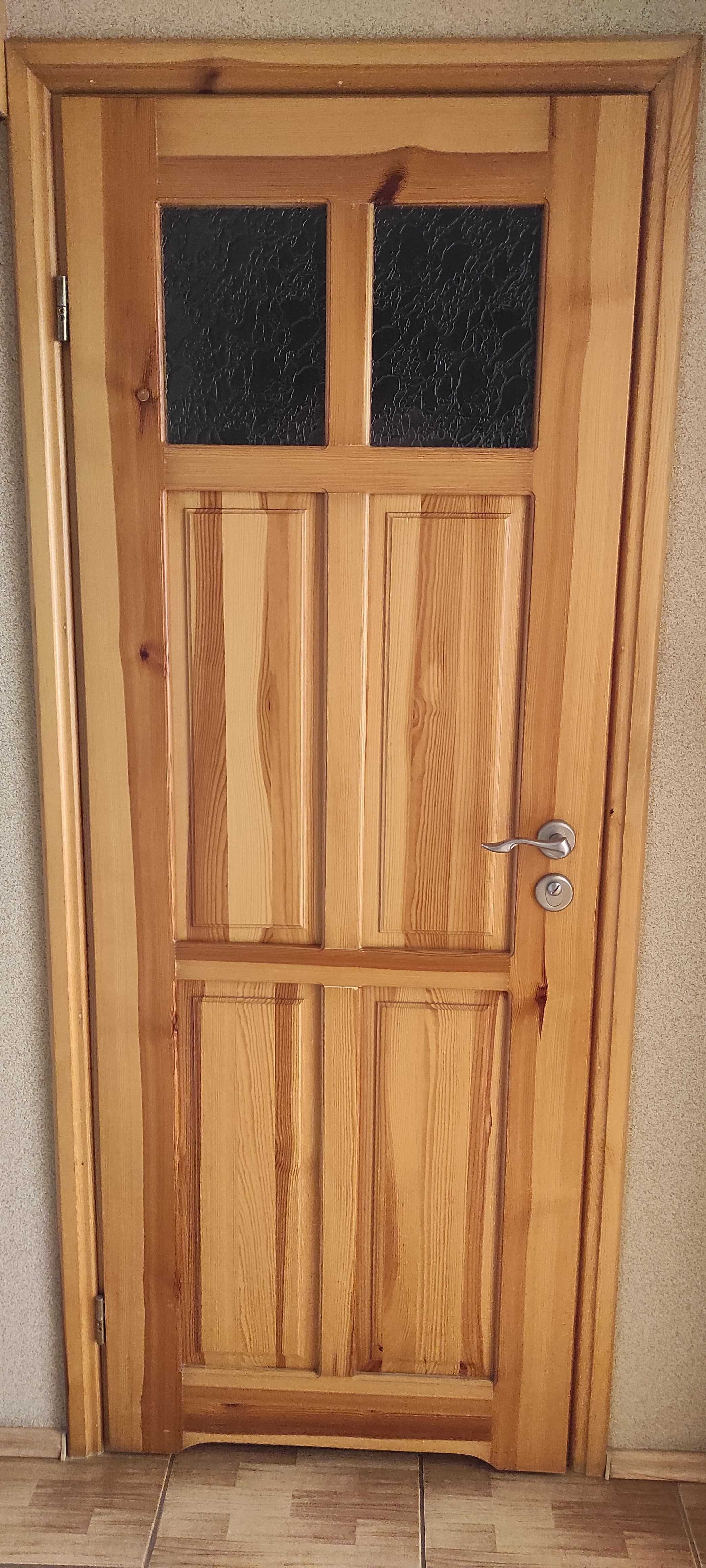 Drzwi drewniane 2sztuki