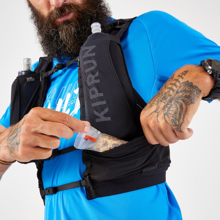 Colete Porta-Flasks de Trail Running Competição