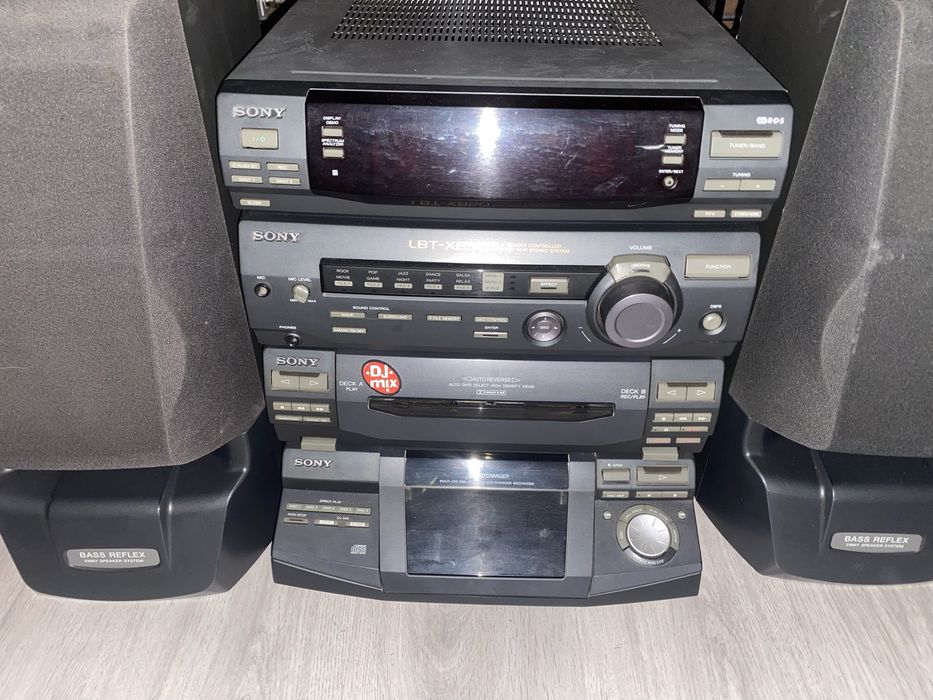 Wieza sony LBT-XB50 retro unikat