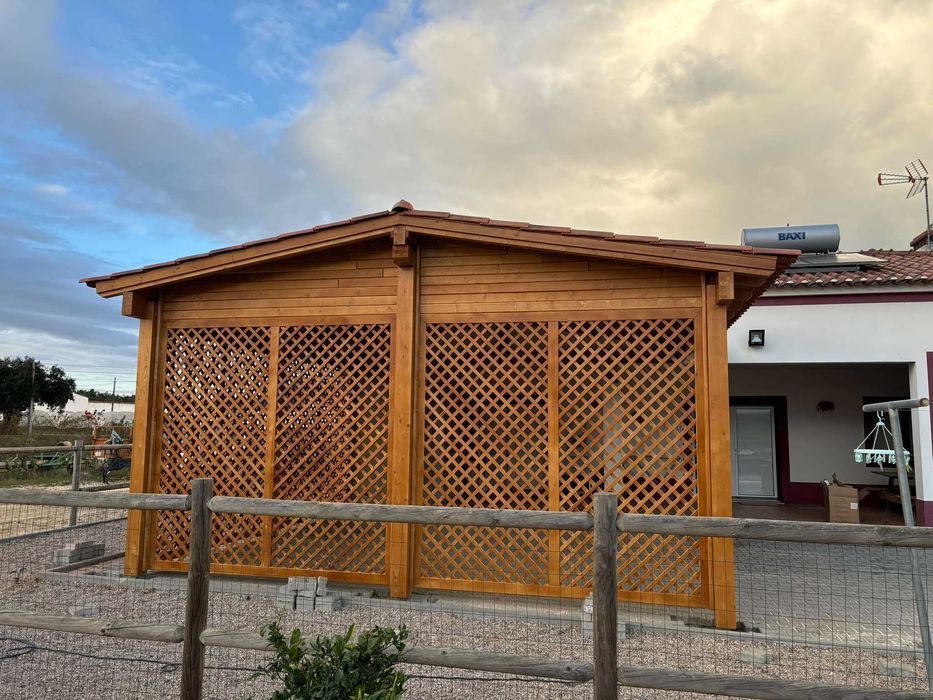 Telheiros em madeira - Madeira&Conforto - tlh.2g.23