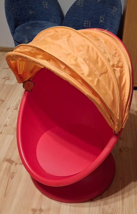 Fotele białe Ikea jajo lomsk
