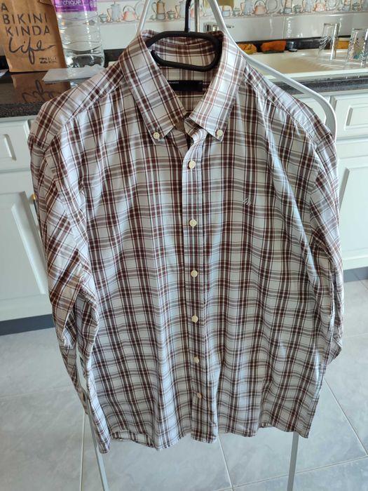 Camisas manga comprida Giovani, Quebramar, etc...Tam M (5€)