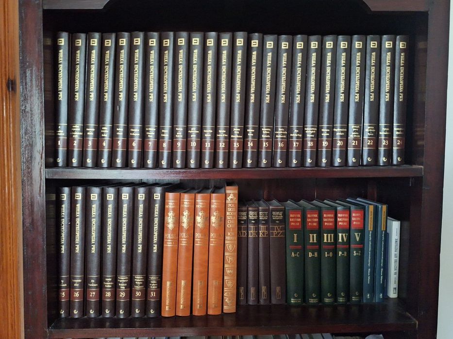 Wielka Encyklopedia PWN - Komplet 31 tomów + Indeks CD