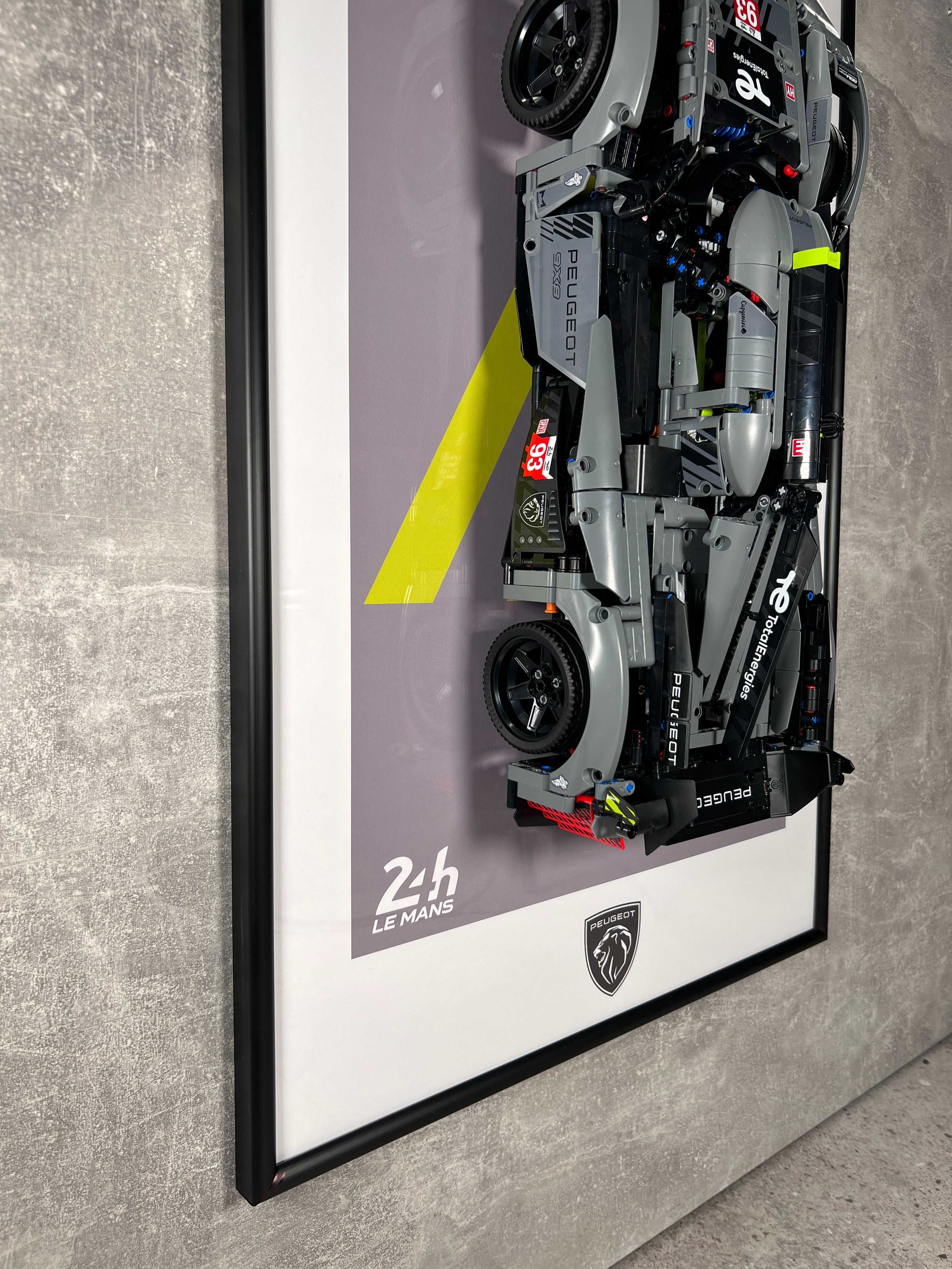 Рамка на Стіну для Конструктора LEGO Technic Peugeot Пежо 24H - 42156