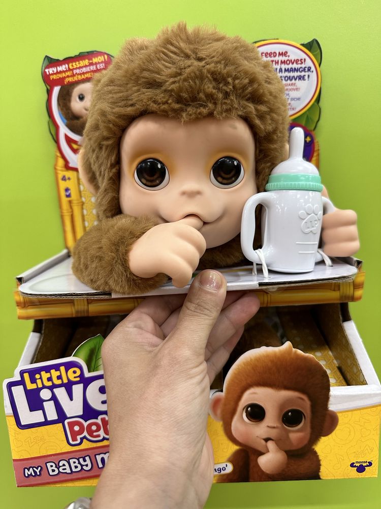 Little Live Pets Маленька мавпочка інтерактивна мавпа