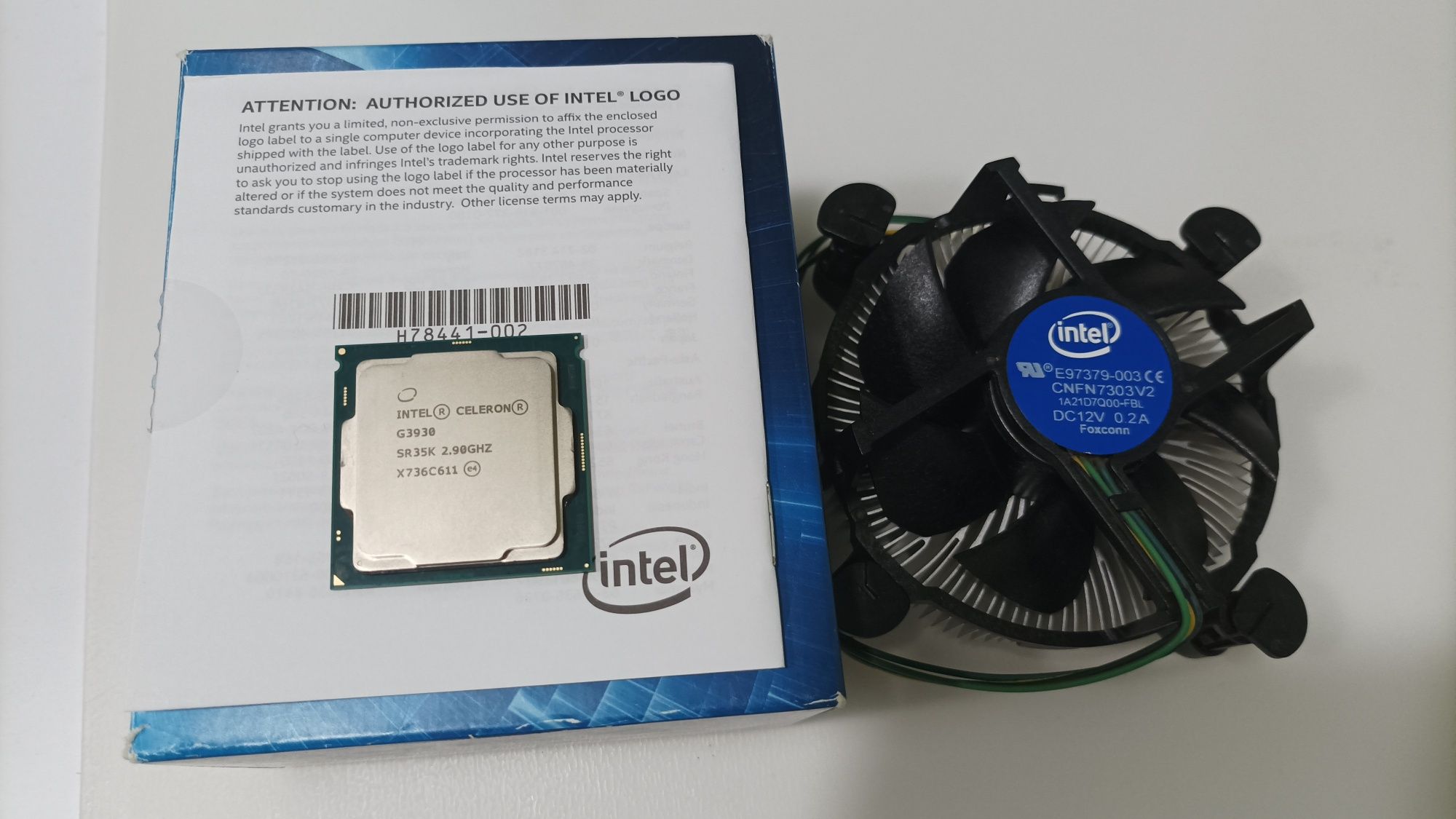 Процессор Intel Celeron G3930