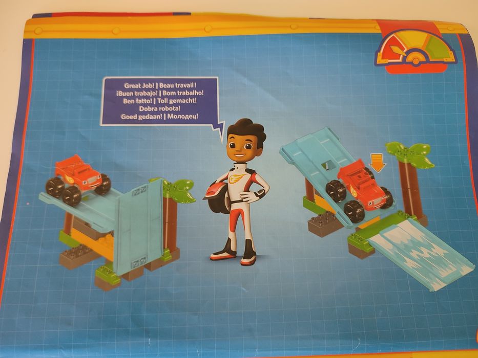 Blaze - Rampas Mega Bloks