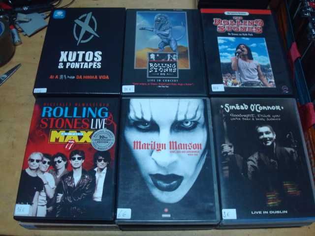 lote 24 dvds musicais ver descrição