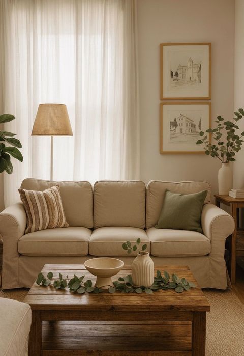 Sofá 3 Lugares com capas removíveis