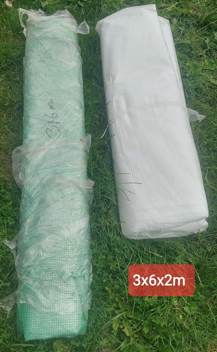 Folia zastępcza 4x2.5x2 na szklarnie tunel 3x6x2 foliowy szklarnia