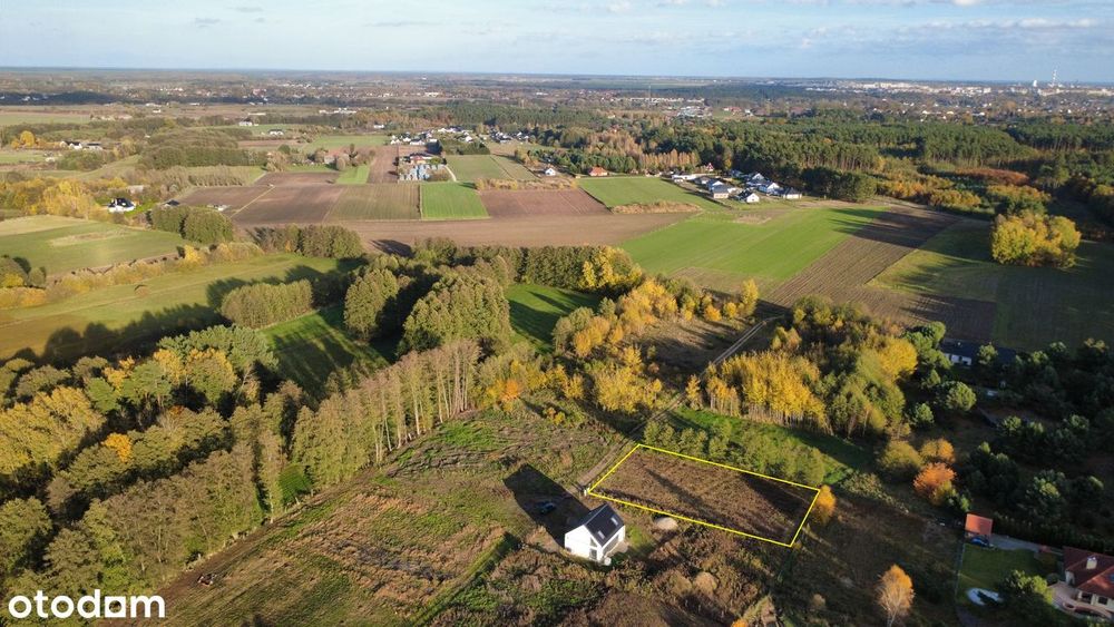 Piękna Działka 1397m² w otoczeniu lasu w Chwalęcicach