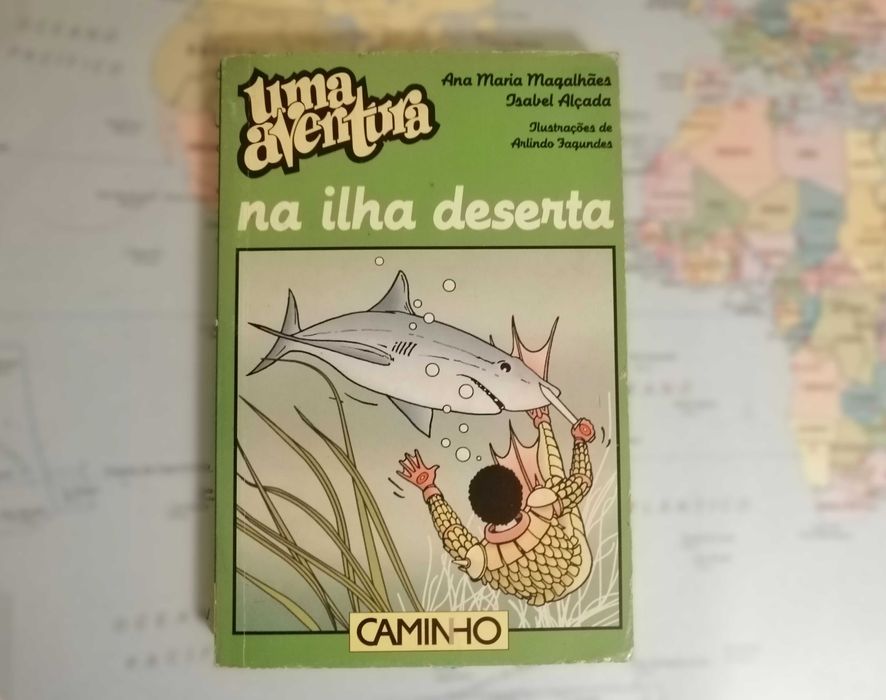 Livro Uma Aventura na Ilha Deserta