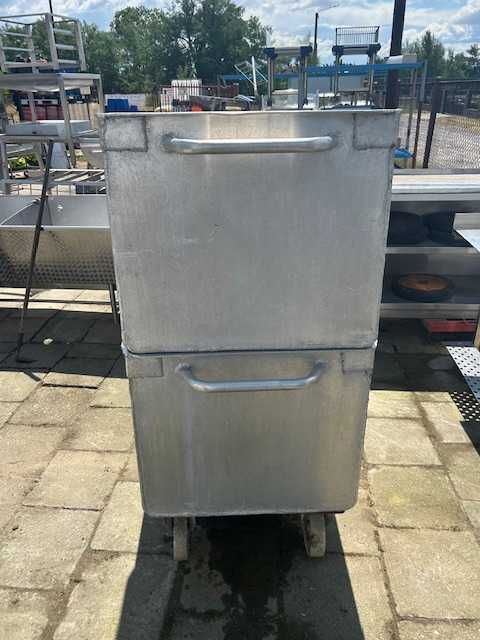 Zbiornik aluminiowy 70 x 83 x 60 na kółkach