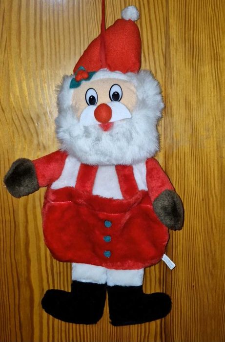 різдв'яний адвент календар чобіток мішок  новорічний декор